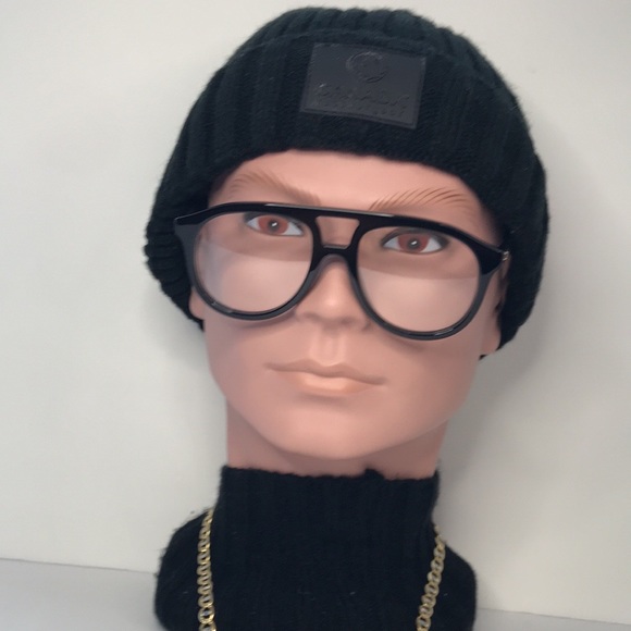 Authentic GUCCI GG1320O 001 This aviator Gucci optical comes shiny black frame. - Picture 4 of 15